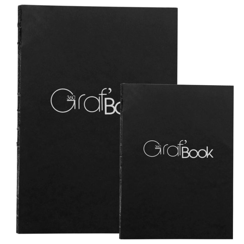 Graf'Book Graf'Book 360 100gsm 200 Pages Sketch Book / Scrapbook Art Journal