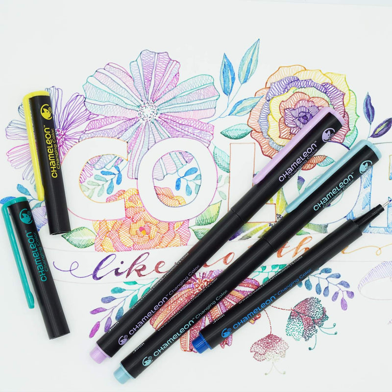 Chameleon Chameleon Colour Blending Fineliner Pens - Nature Colours