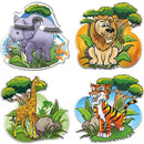 Creative's Early Puzzles Set Wild Animals Kids Educational Toy