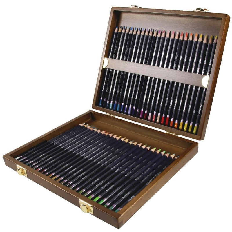 Derwent Derwent Studio Colouring Pencils Wooden Gift Box Set 48 colours!
