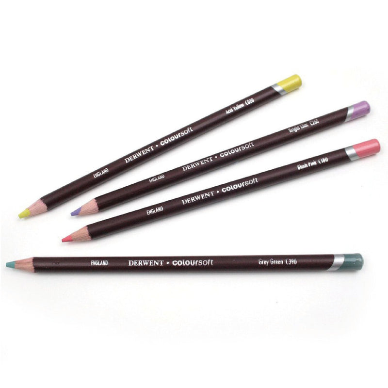 Derwent Derwent Coloursoft 72 Colouring Pencils Wooden Box Set Bonus DVD