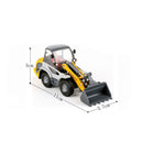 KDW Die Cast Compact Wheel Loader 1:50 Scale Construction Vehicle 3D Model