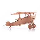 Leolandia Fold-up Cardboard Triplane Red Baron DIY 3D Model Building Kit
