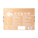 Leolandia Fold-up Cardboard Bi Plane DIY 3D Model Building Kit