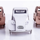 Leolandia Fold-up Cardboard Tin Snail Car White - DIY 3D Model Building Kit