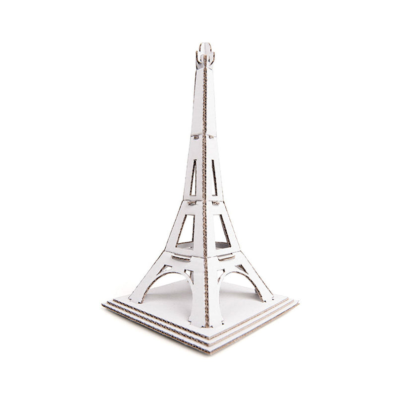 Leolandia Fold-up Cardboard Eiffel Tower DIY 3D Model Building Kit