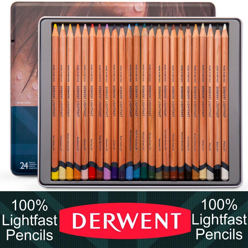 Derwent Derwent Artists 100% Lightfast Pencils Tin Set