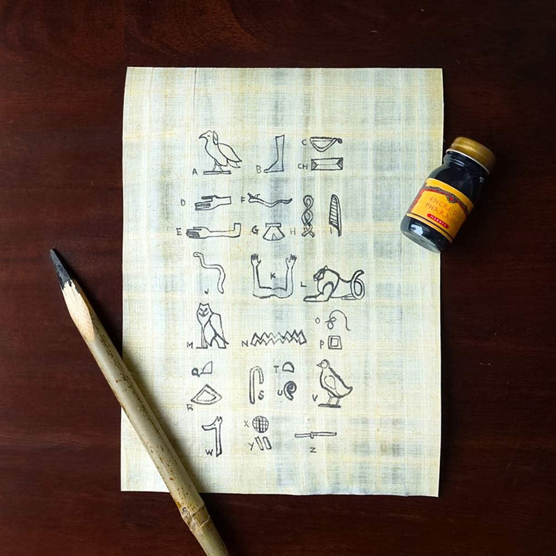 Herbin Herbin Egyptian Writing Set - Pen, Papyrus & Ink
