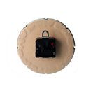 Handmade Clock - Turquoise Bicycle Disc Rotor Wall Clock - Made from Recycled Parts