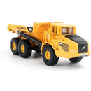 KDW Die Cast Dump Truck 1:87 Scale Heavy Construction Mining Vehicle 3D Model
