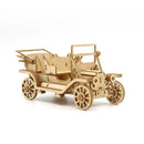 Ki-Gu-Mi Classic Car Iphone Stand 3D Wooden Puzzle DIY Model Building Kit