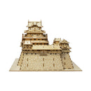 Ki-Gu-Mi Himeji Castle 3D Wooden Puzzle DIY Model Building Kit