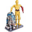 Metal Earth Metal Earth Star Wars C-3PO & R2D2