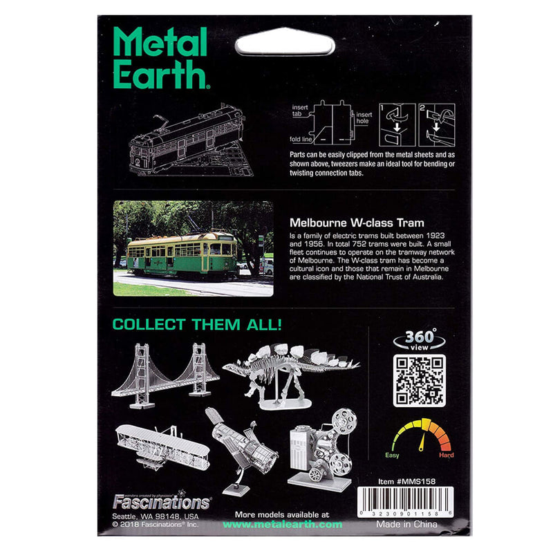 Metal Earth Metal Earth - Melbourne W-Class Tram