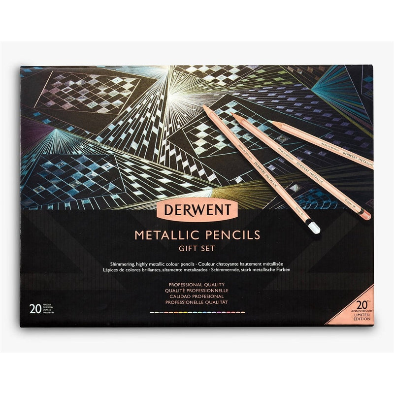 Derwent Derwent Metallic Pencils Limited Edition Anniversary Gift Set