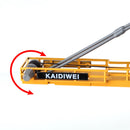 KDW Die Cast Tower Slewing Crane 1:50 Scale Heavy Construction Vehicle 3D Model Gift