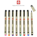Sakura Sakura Pigma Micron Brush Pens 8pk - Archival Safe