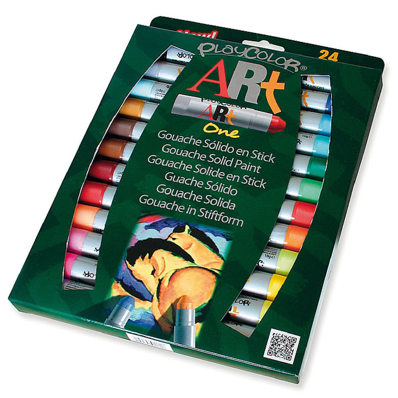 PlayColor PlayColor Art Gouache Paint Sticks Set of 24