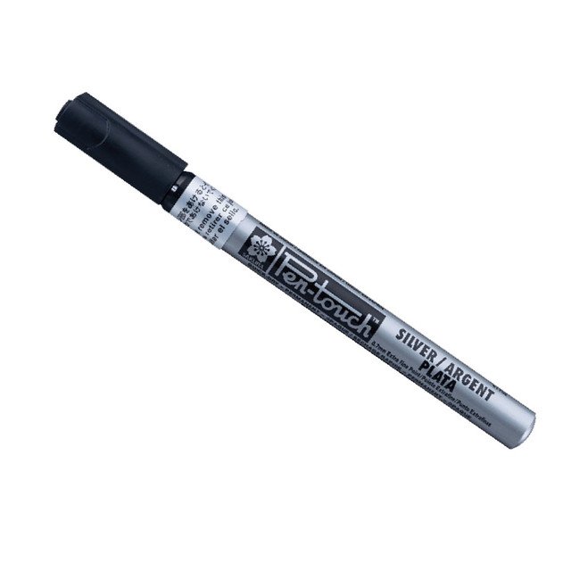 Sakura Sakura Pen Touch Permanent Metallic Paint Marker Silver 0.7mm