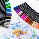 Sakura SAKURA Artists Brush Pens Markers Gift Box - 48 Brilliant Colours