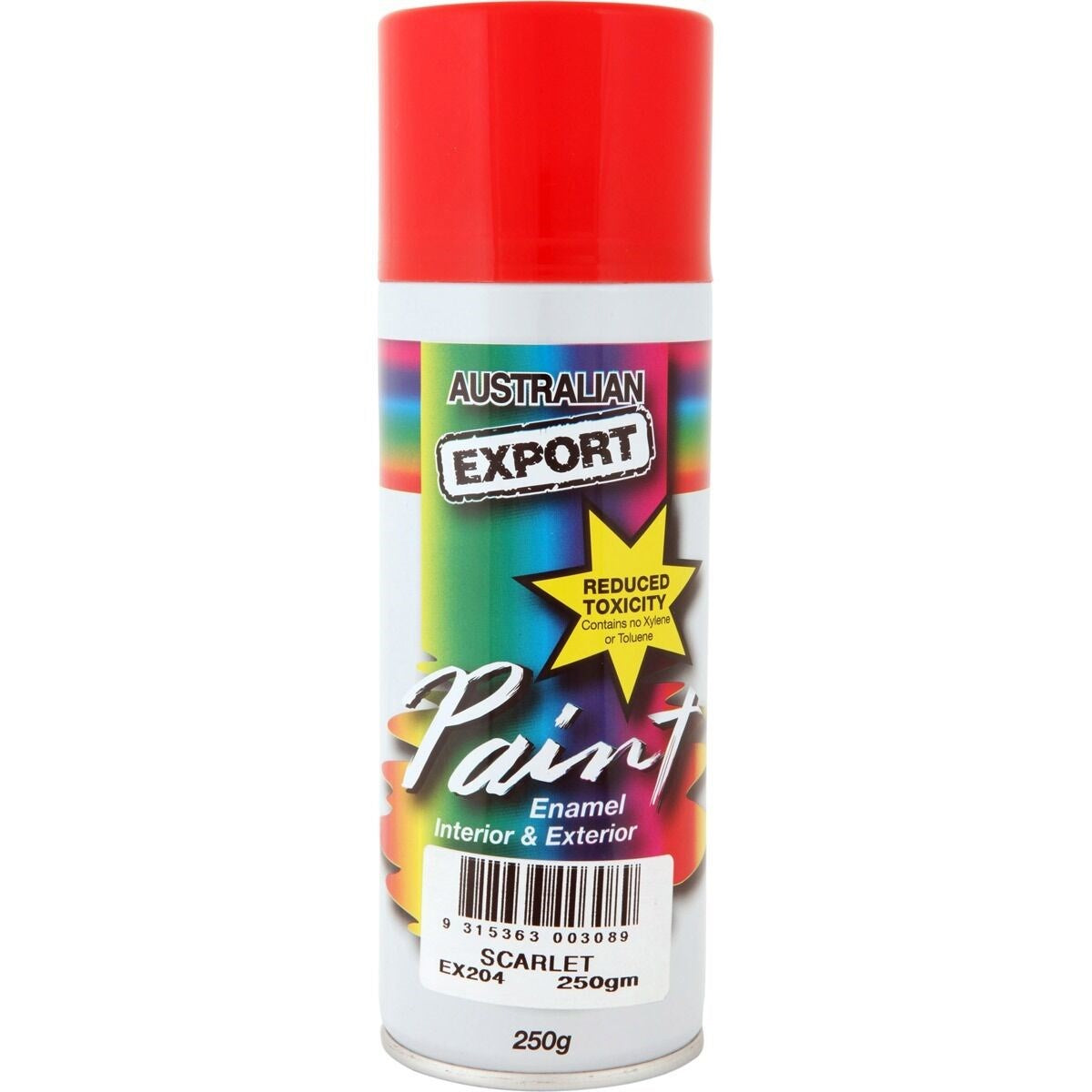 Export Spray Paint 250gms Scarlet Red