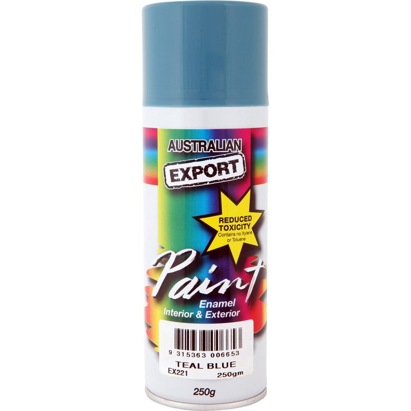 Export Export Spray Paint 250gms - Teal Blue
