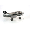 Recycled Metal Art Vintage Propeller Plane Aircraft - Handmade Nuts & Bolts Model