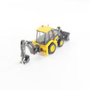 Volvo BL71 Die Cast Backhoe Loader Truck 1:87 Scale Construction Vehicle 3D Model