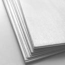 Kraft Collection White Shimmer Blank Square Cards & Envelopes 10cm x 10cm