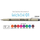 Sakura Sakura Pigma Micron Illustration Drawing Pens 01 Set 8pk