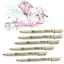 Sakura Sakura Pigma Micron PN Pens Set 6pk - Archival Safe