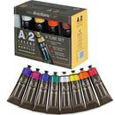 Chromacryl Chromacryl A2 Acrylic Paint Tubes Set 8 x 120ml