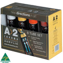 Chromacryl Chromacryl A2 Acrylic Paint Tubes Set 8 x 120ml