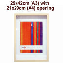 Unigift Unigift Natural Deep Shadow Box Photo Picture Frame 29x42cm