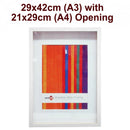 Unigift Unigift White Deep Shadow Box Photo Picture Frame 29x42cm