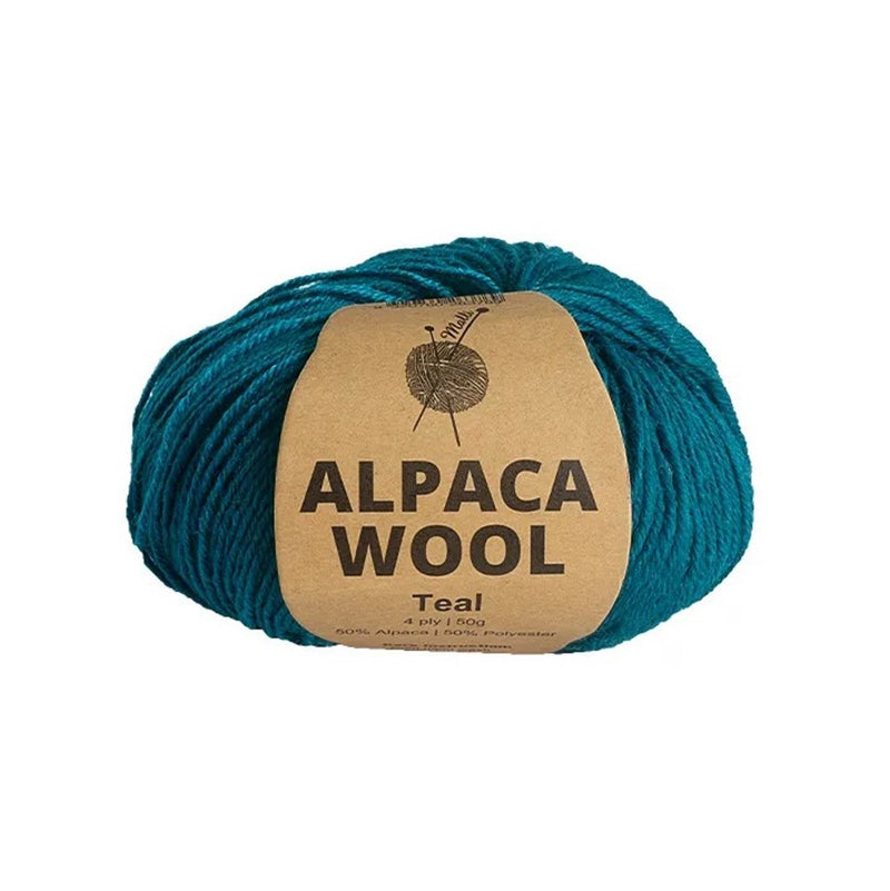 Malli Knitting Malli Knitting 50g Alpaca Blend 4Ply Yarn Ball
