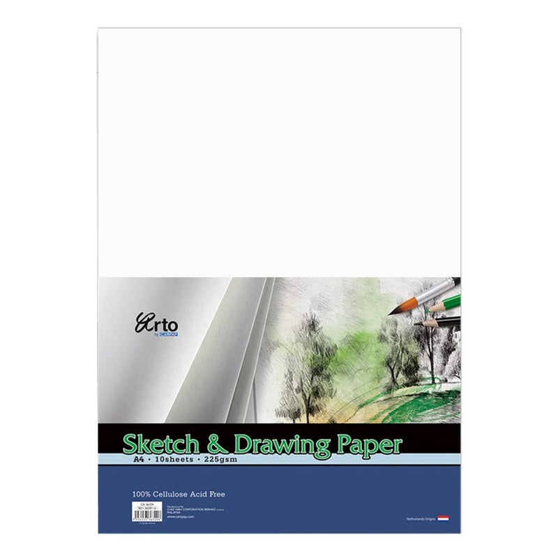 Arto Arto Cellulose Sketching & Drawing Paper - A4 225gsm
