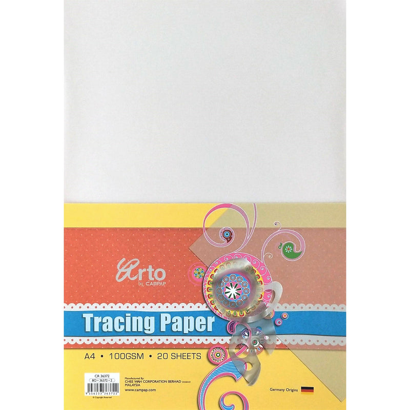 Arto Arto Tracing Paper - A4 100gsm 20 Sheets
