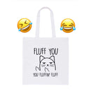 Calico Natural Calico Tote Bag with Shoulder Strap - Medium / Large