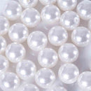 Kraft Collection White Round Pearl Beads 8mm 190pcs