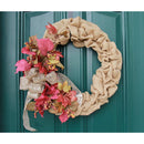 Kraft Collection Natural Rustic Burlap Garland Ribbon Roll 9 Metres