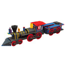 Build A Locomotive Train - Book & 3D Puzzle Building Kit