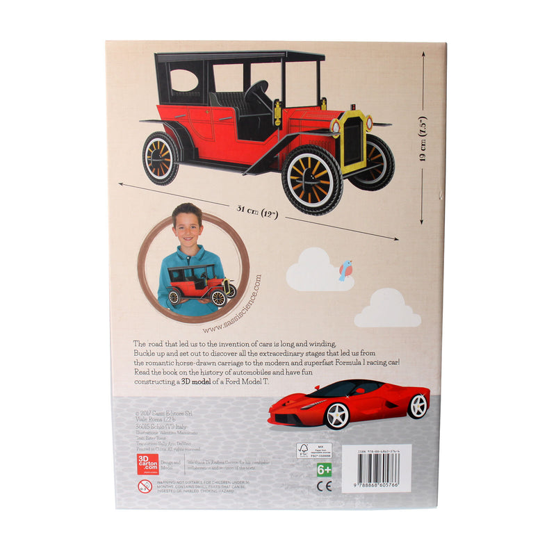 Build An Automobile Ford T Car - Book & 3D Puzzle Building Kit