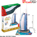 Cubic Fun Cubic Fun 3D Model Building Kit - Burj Al Arab