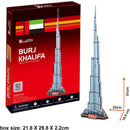 Cubic Fun Burj Khalifa 92pcs 3D Puzzle Model Building Kit