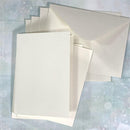 Kraft Collection White Blank Cards & Envelopes 350gsm