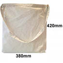 Calico Natural Calico Tote Bag with Shoulder Strap - Medium / Large