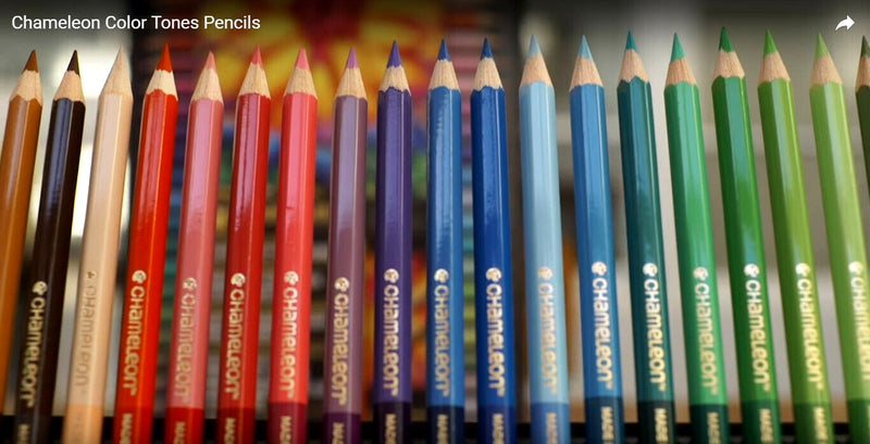 Chameleon Chameleon Colour Tones Pencils 50 Colours