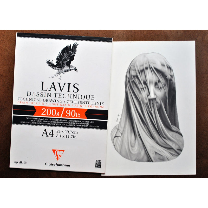Clairefontaine Clairefontaine Alpha Lavis Technical Drawing Paper 200gsm
