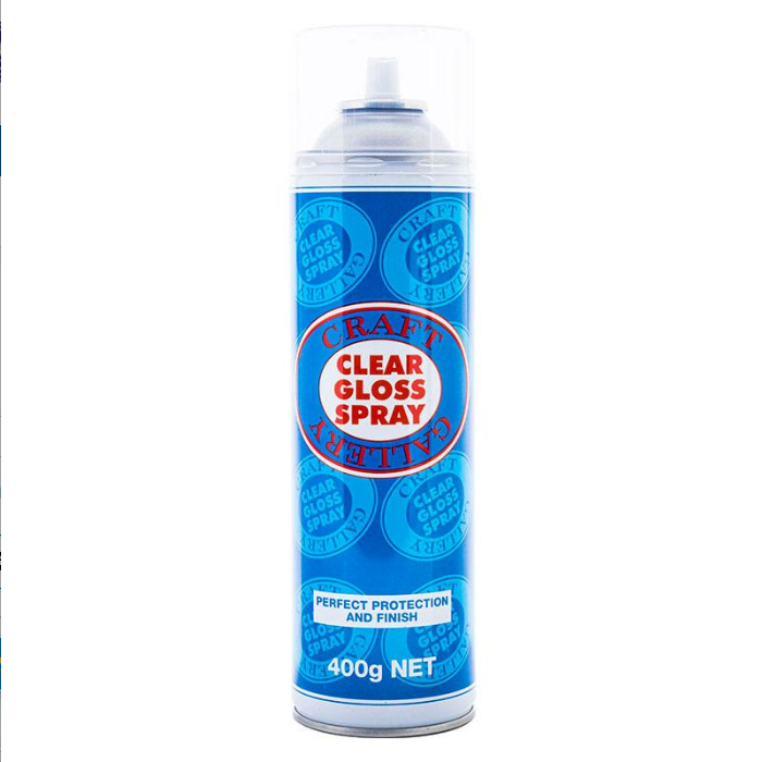 Office Central Clear Gloss Spray Sealer - Protective Coat 400gms